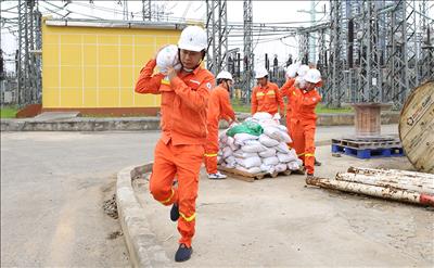 EVN, EVNNPT khẩn trương, nghiêm túc triển khai các nhiệm vụ ứng phó cơn bão đầu tiên của năm 2023 (TALIM)