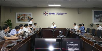 Tổng giám đốc EVN Trần Đình Nhân làm việc với EVNNPT triển khai Dự án đường dây 500kV mạch 3,4 đoạn Quảng Trạch – Phố Nối