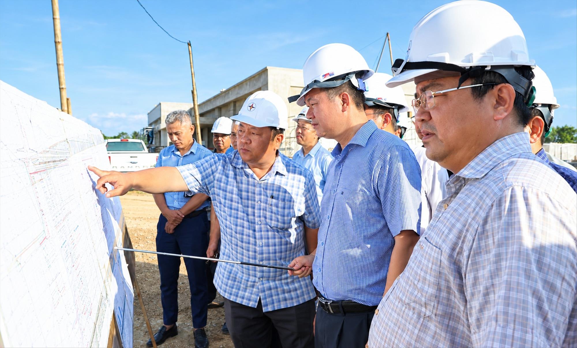 Dồn lực đẩy nhanh tiến độ thi công, quyết tâm đóng điện Dự án TBA 220kV Sầm Sơn và đường dây đấu nối trong tháng 12/2026