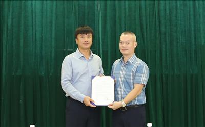 Công bố Quyết định bổ nhiệm Phó Trưởng ban An toàn EVNNPT đối với ông Nguyễn Quang Hiển