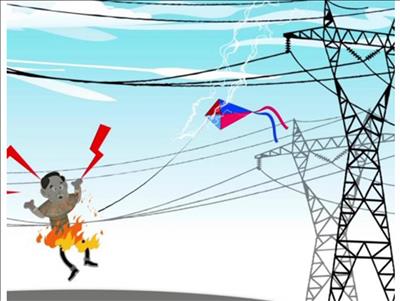 Thả diều, vật bay gây sự cố lưới điện sẽ bị xử lý thế nào?