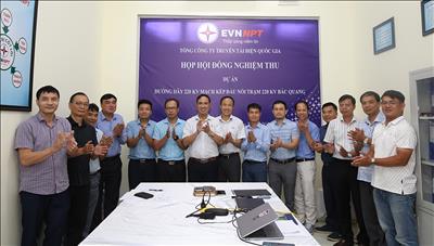  Dự án Đường dây 220kV mạch kép đấu nối TBA 220kV Bắc Quang đủ điều kiện đóng điện