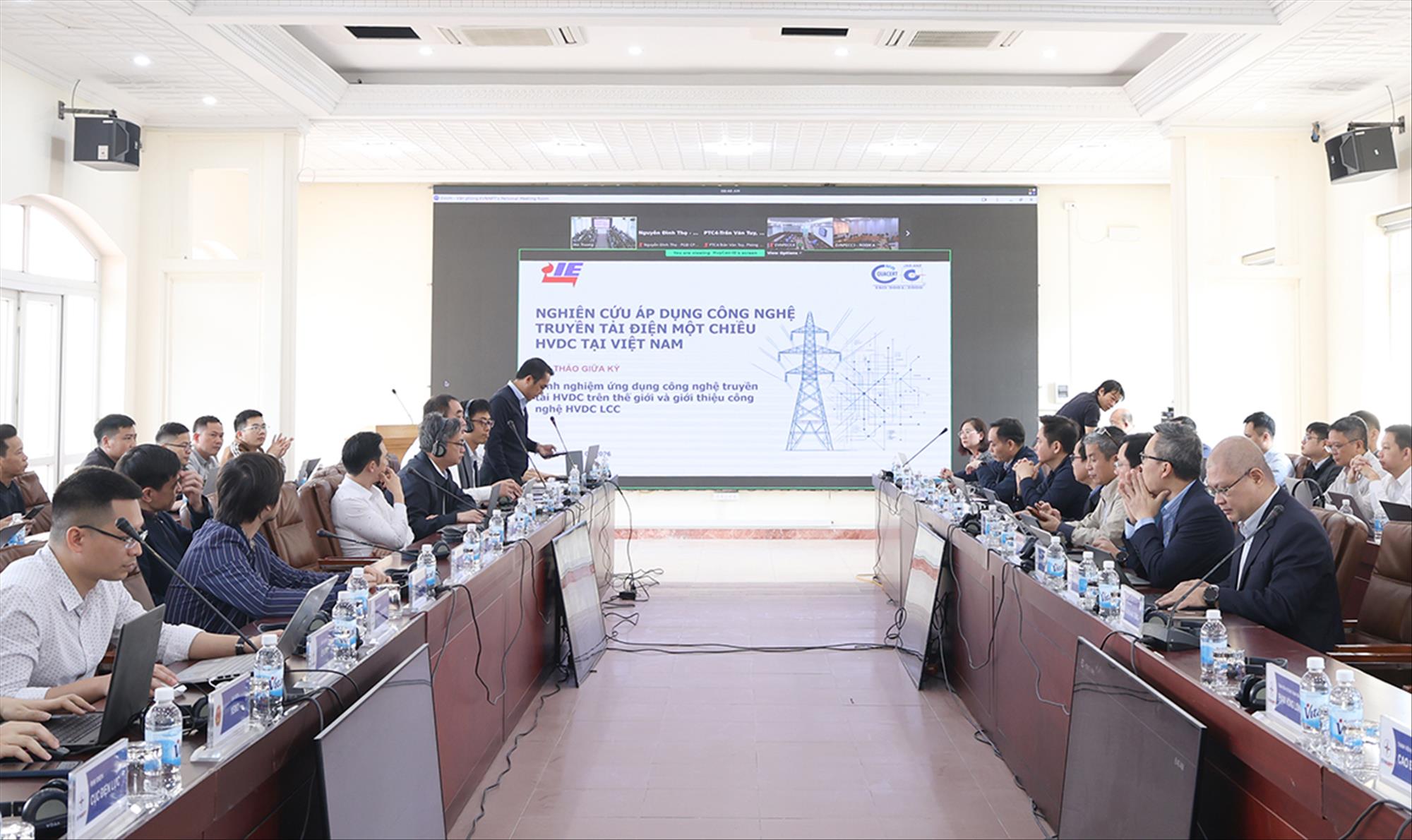 EVNNPT tiếp tục tổ chức Hội thảo đề án “Nghiên cứu áp dụng công nghệ truyền tải điện một chiều HVDC tại Việt Nam”