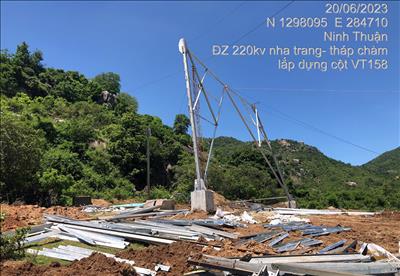 Rà soát tiến độ đường dây 220kV Nha Trang – Tháp Chàm