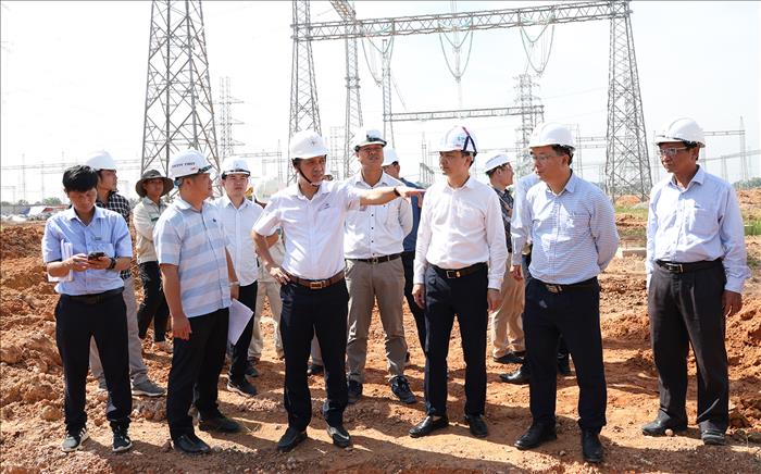 EVNNPT tập trung nguồn lực, quyết tâm đóng điện Trạm biến áp 500kV Củ Chi trong năm 2026