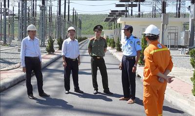 Tăng cường bảo vệ tài sản, bảo vệ hành lang an toàn lưới điện cao áp của EVNNPT trong dịp Lễ Quốc khánh 02/9/2023