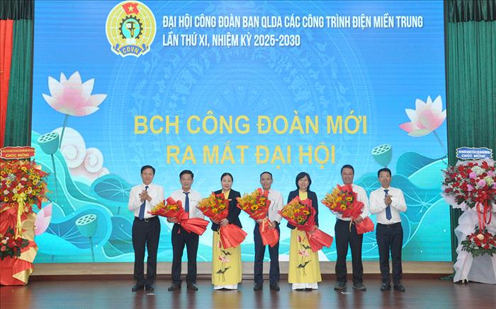 Công đoàn Ban QLDA các công trình điện miền Trung tổ chức thành công Đại hội lần thứ XI, nhiệm kỳ 2025 - 2030