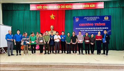 Đoàn Thanh niên EVNNPT tuyên truyền vai trò và ý nghĩa của các dự án đường đây 500kV mạch 3 tại Thanh Hóa