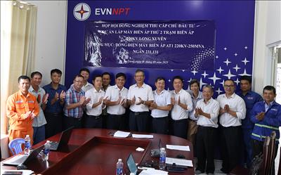 Sẵn sàng đóng điện, bổ sung công suất 250MVA phục vụ phát triển kinh tế xã hội cho tỉnh An Giang