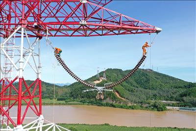Thủ tướng biểu dương EVN, EVNNPT đã làm việc với tinh thần trách nhiệm cao, nỗ lực để khánh thành Dự án đường dây 500kV mạch 3 dịp Quốc khánh 2/9