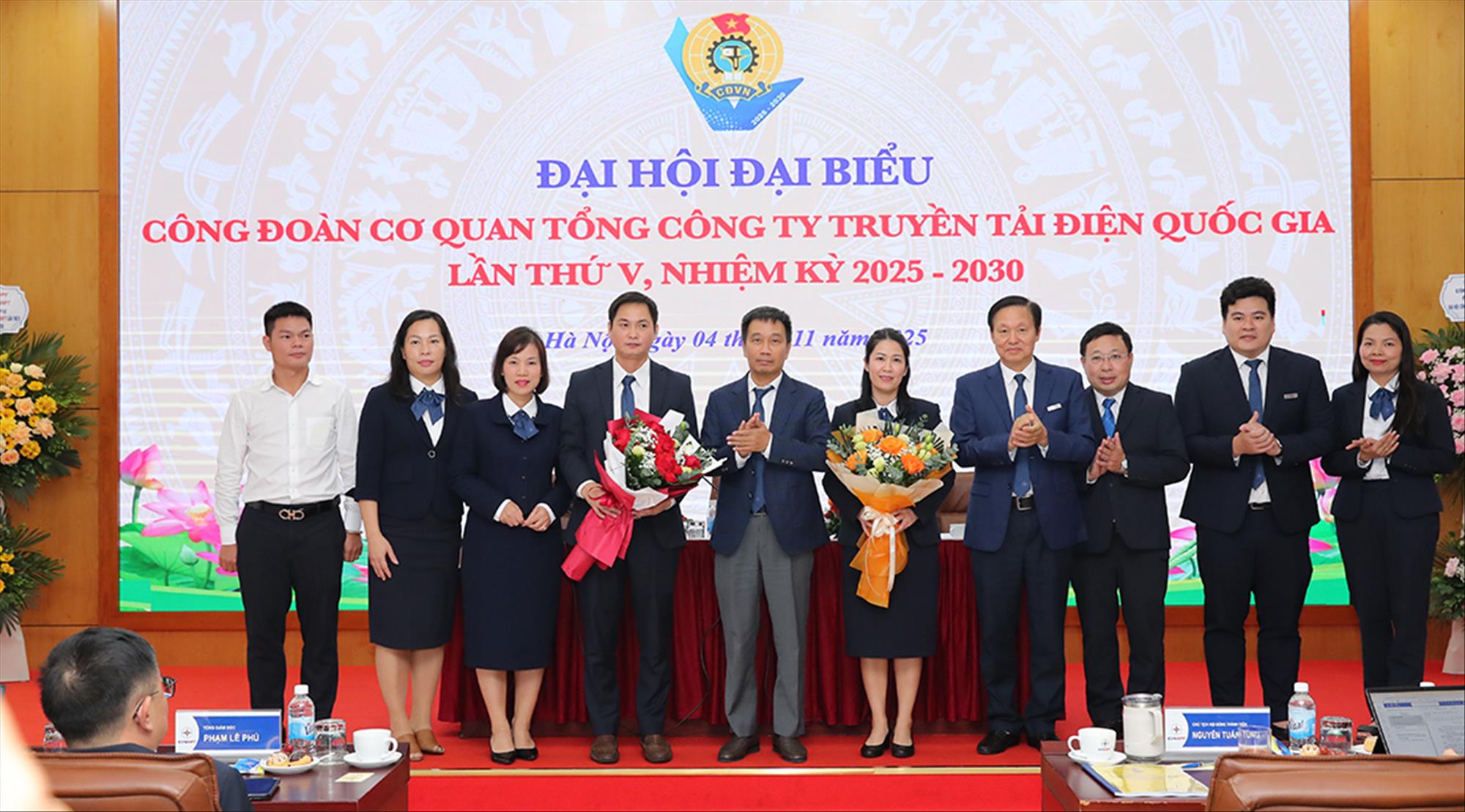 Đại hội đại biểu Công đoàn Cơ quan EVNNPT lần thứ V, nhiệm kỳ 2025-2030 thành công tốt đẹp
