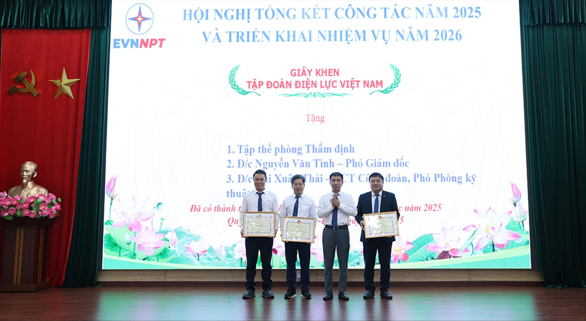 Ban QLDA các công trình điện miền Trung phát huy thành tích, tăng tốc thực hiện nhiệm vụ năm 2026