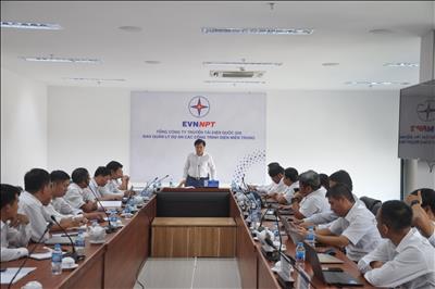CPMB: Phó Tổng giám đốc EVNNPT Trương Hữu Thành làm việc với CPMB về công tác Bồi thường giải phóng mặt bằng