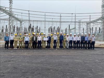 Ban Thường vụ Đảng uỷ EVNNPT kiểm tra tình hình thi công và thăm hỏi động viên các đơn vị tham gia dự án ĐZ 220 kV mạch kép đấu nối TBA 220 kV Bắc Quang và Trạm biến áp 220 kV Bắc Quang