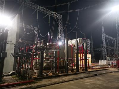 NPTPMB đóng điện Dự án Nâng công suất trạm biến áp 220kV Bỉm Sơn