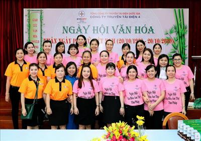 PTC4 tổ chức Ngày hội Văn hóa nhân kỷ niệm 89 năm ngày thành lập Hội LHPNVN 20/10/1930 - 20/10/2019