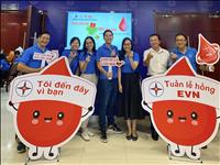 Ban QLDA các công trình điện miền Nam hưởng ứng Tuần lễ hồng EVN lần IX