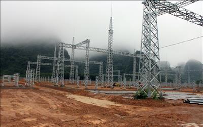 Giám đốc PTC1 kiểm tra tiến độ thi công Trạm biến áp 220kV Yên Thủy - Truyền tải điện Hòa Bình