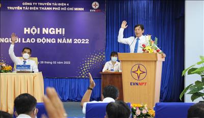 Truyền tải điện Thành phố Hồ Chí Minh tổ chức Hội nghị Người lao động năm 2022