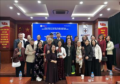 Ban QLDA các công trình điện miền Bắc gặp mặt cán bộ hưu trí Xuân Bính Ngọ 2026