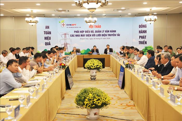 PTC3 - Hội thảo phối hợp điều độ năm 2026: An toàn, hiệu quả, đồng hành phát triển