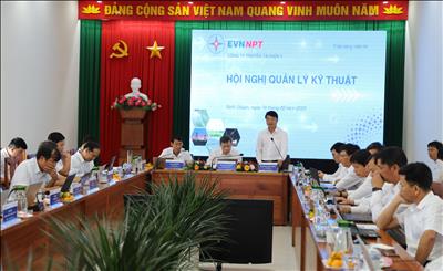 Công ty Truyền tải điện 3 tổ chức Hội nghị Quản lý Kỹ thuật năm 2023