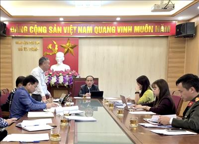 Ban QLDA các công trình điện miền Bắc làm việc với Sở Tư pháp tỉnh Phú Thọ để tháo gỡ vướng mắc giải phóng mặt bằng các dự án truyền tải điện