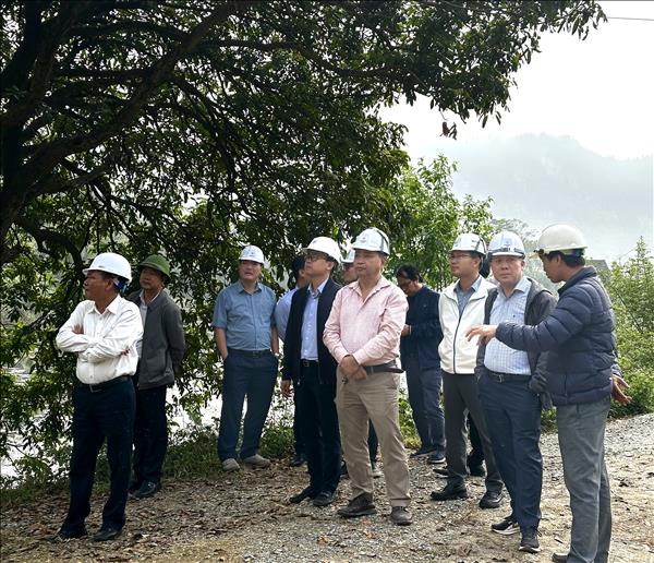 Lãnh đạo EVNNPT đôn đốc tiến độ Dự án đường dây 500/220kV Nho Quan – Phủ Lý – Thường Tín