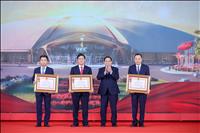 Tập đoàn Điện lực Việt Nam và Tổng công ty Truyền tải điện Quốc gia đón nhận Huân chương Lao động hạng Ba vì thành tích xuất sắc trong xây dựng Đường dây 500kV mạch 3 Quảng Trạch – Phố Nối