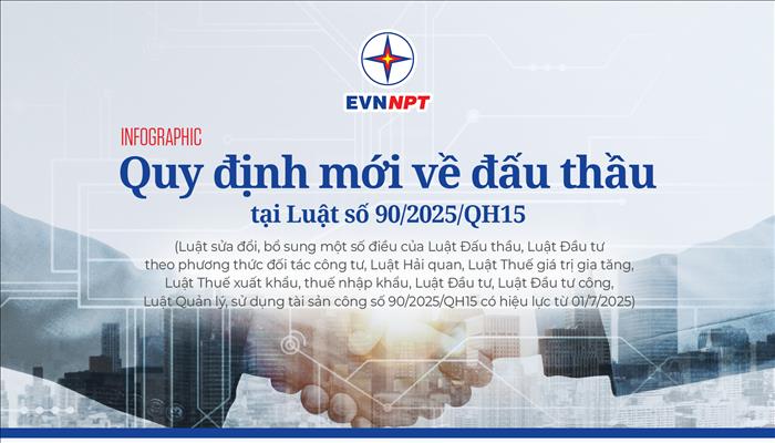 Quy định mới về đấu thầu tại Luật số 90/2025/QH15
