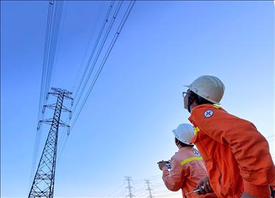Túc trực xuyên đêm xử lý kịp thời diều vướng đường dây 220kV trong ngày Lễ Quốc tế Lao động 01/5