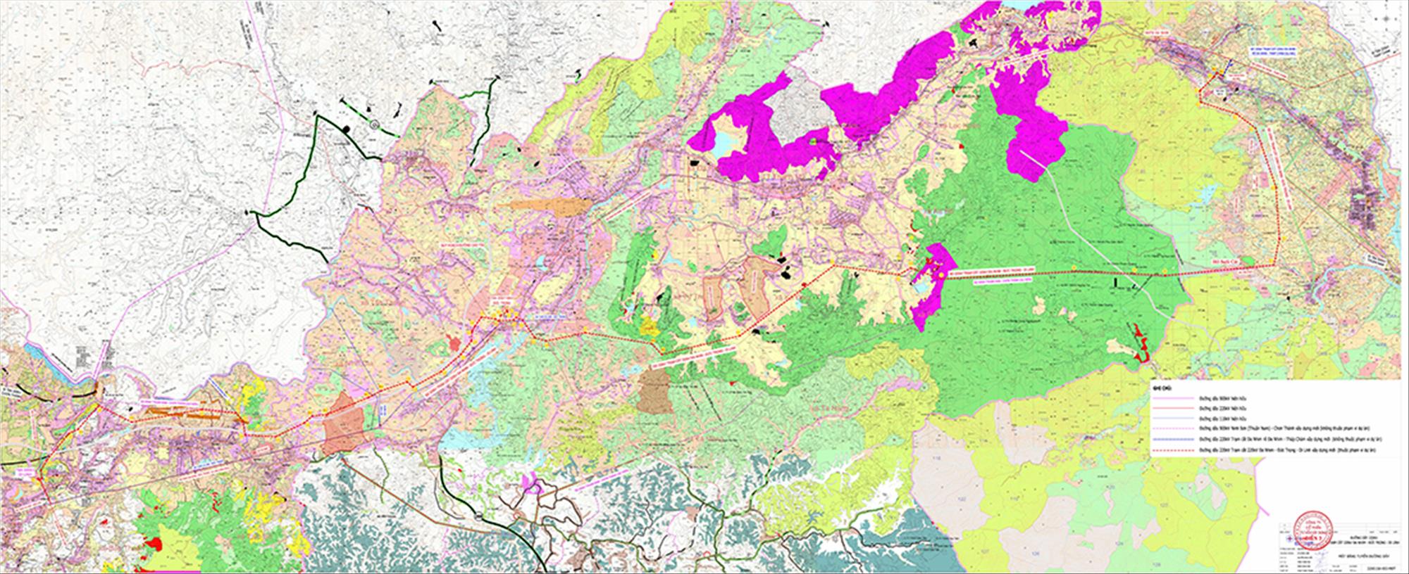 Chấp thuận chủ trương đầu tư Dự án đường dây 220kV Trạm cắt 220kV Đa Nhim - Đức Trọng - Di Linh
