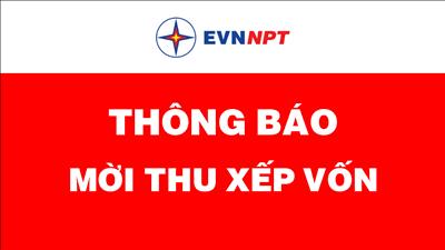 Thông báo mời thu xếp vốn Dự án Trạm biến áp 500kV Thanh Hóa