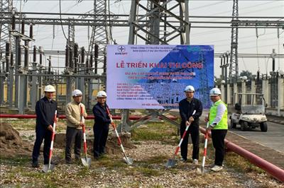 Triển khai thi công Dự án Lắp đặt bổ sung tụ bù ngang trên lưới điện miền Bắc năm 2025