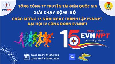 Sơ kết Giải Chạy bộ/Đi bộ online EVNNPT năm 2023