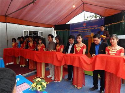 Đoàn thanh niên TTĐ Đông Bắc 3 ủng hộ xây nhà 