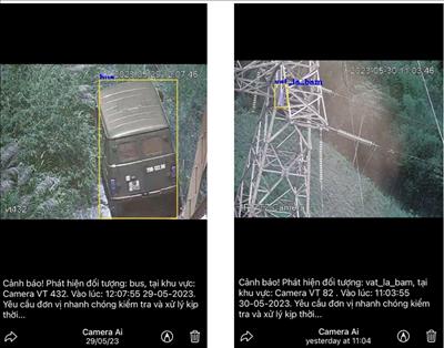 Truyền tải điện Quảng Ngãi với sáng kiến “giải pháp quản lý, thu thập dữ liệu camera tập trung và xử lý nhận diện AI “