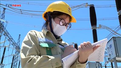 Video Clip phóng sự: Tâm sự của nữ công nhân truyền tải điện trong mùa dịch