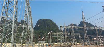 NPMB nỗ lực hoàn thành tiến độ công trình Trạm biến áp 220kV Yên Thủy và tuyến đường dây đấu nối
