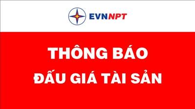 Thông báo về việc lựa chọn Tổ chức hành nghề đấu giá tài sản Tài sản thanh lý năm 2025