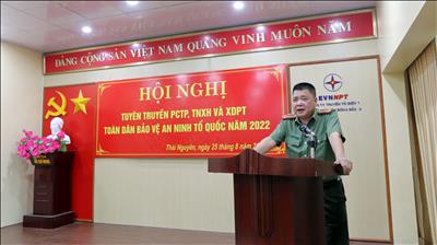 TTĐ Đông Bắc 3 tổ chức hội nghị Toàn dân bảo vệ An ninh Tổ quốc năm 2022