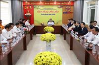 Đoàn công tác EVNNPT làm việc, thăm và động viên người lao động PTC3 nhân dịp Tết Nguyên đán Bính Ngọ 2026