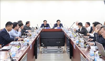 Tăng cường phối hợp trong đầu tư xây dựng giữa EVNNPT và EVNHANOI để đảm bảo cung cấp điện tốt nhất cho Thủ đô
