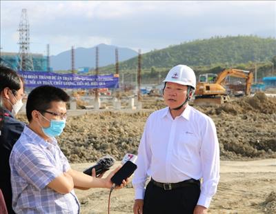 Chặng nước rút tại đường dây 500 kV Vân Phong-Vĩnh Tân