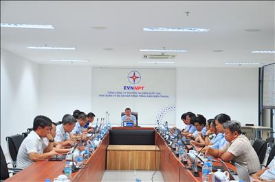 EVNNPT rà soát kế hoạch đầu tư xây dựng 6 tháng đầu năm và triển khai nhiệm vụ 6 tháng cuối năm 2026 của CPMB