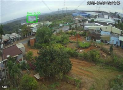 Tổ quản lý vận hành đường dây Bù Đăng tự chủ dữ liệu, phát triển Camera AI giám sát an toàn hành lang lưới điện 
