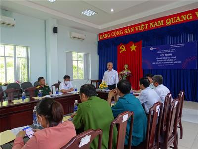 Hội nghị tổng kết công tác bảo vệ an toàn công trình lưới điện cao áp trên địa bàn huyện Bàu Bàng - Bình Dương 
