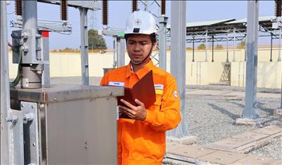 Trạm biến áp 220kV Duyên Hải quyết tâm vận hành an toàn ngay từ những ngày đầu năm 2026