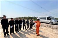 Hướng dẫn an toàn điện cho đơn vị thi công giao chéo cao tốc với đường dây 500kV Đắk Nông – Cầu Bông