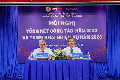 Truyền tải điện Thành phố Hồ Chí Minh tổ chức Hội nghị Tổng kết công tác năm 2022 và triển khai nhiệm vụ năm 2023. 